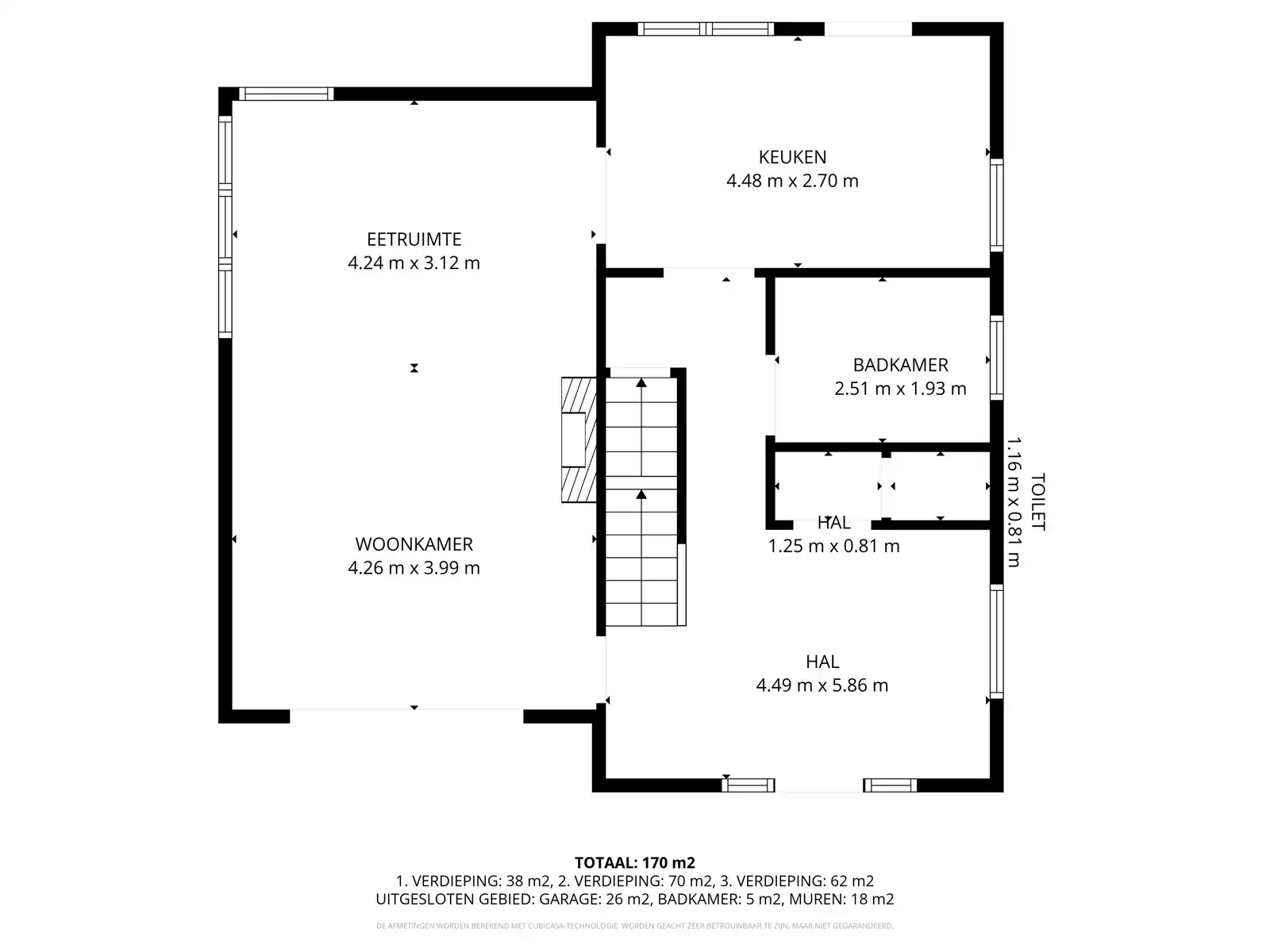 Vrijstaande woning met tuin / 3 slpks en toplocatie  foto 26