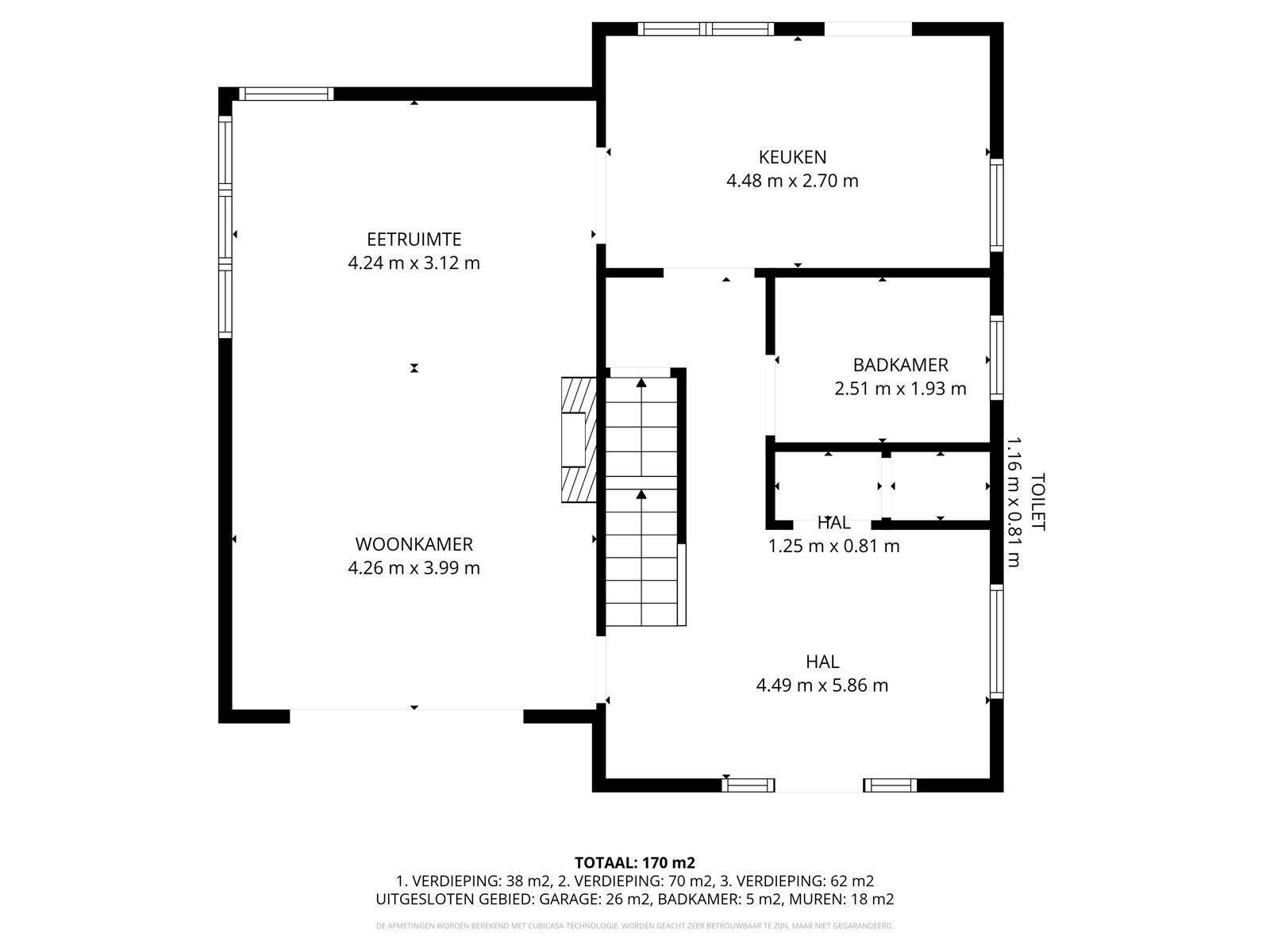 Vrijstaande woning met tuin / 3 slpks en toplocatie  foto 27