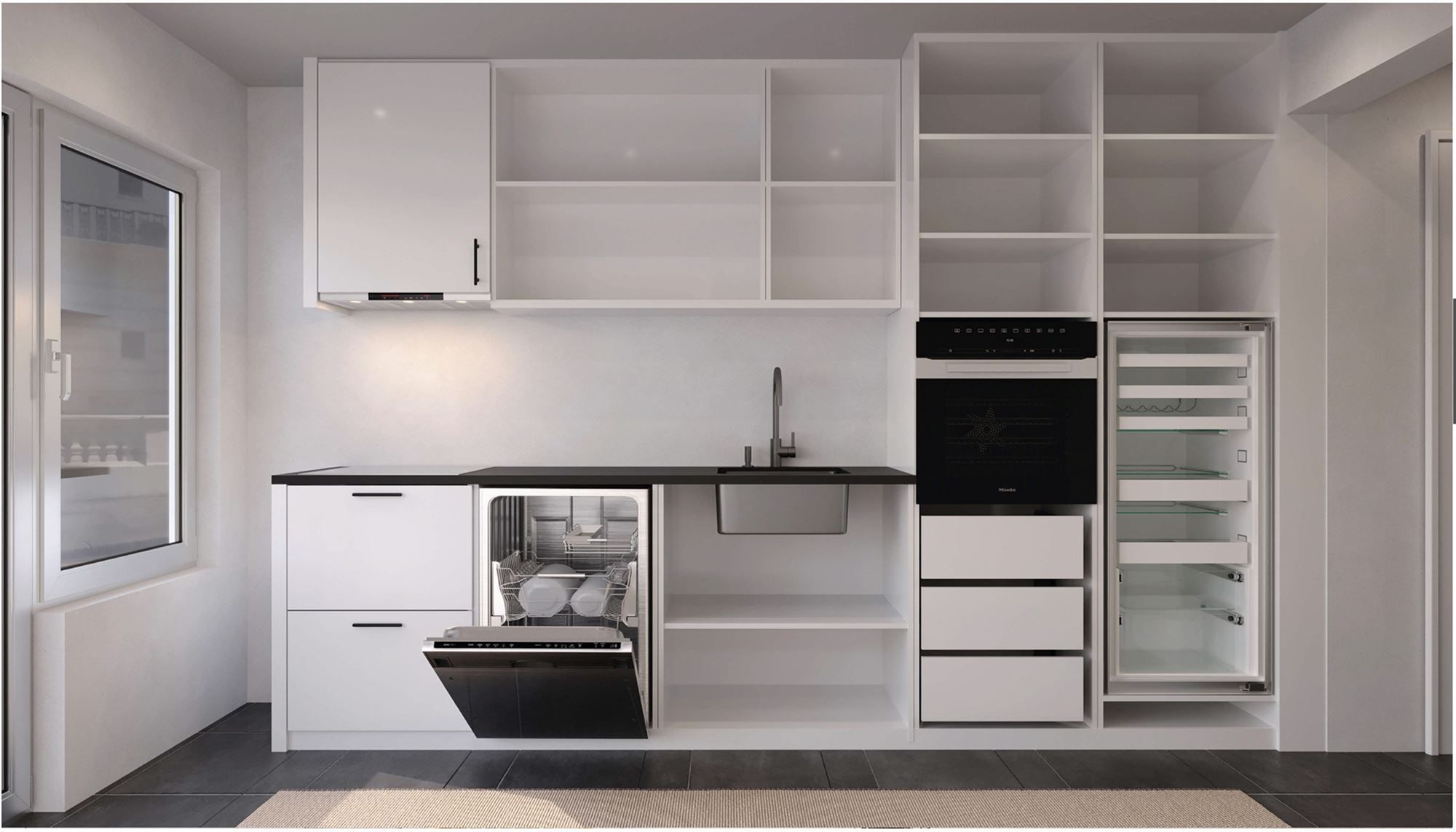 INSTAPKLAAR EN VERNIEUWD 1 SLAAPKAMER APPARTEMENT OP WANDELAFSTAND VAN HET CENTRUM foto 11