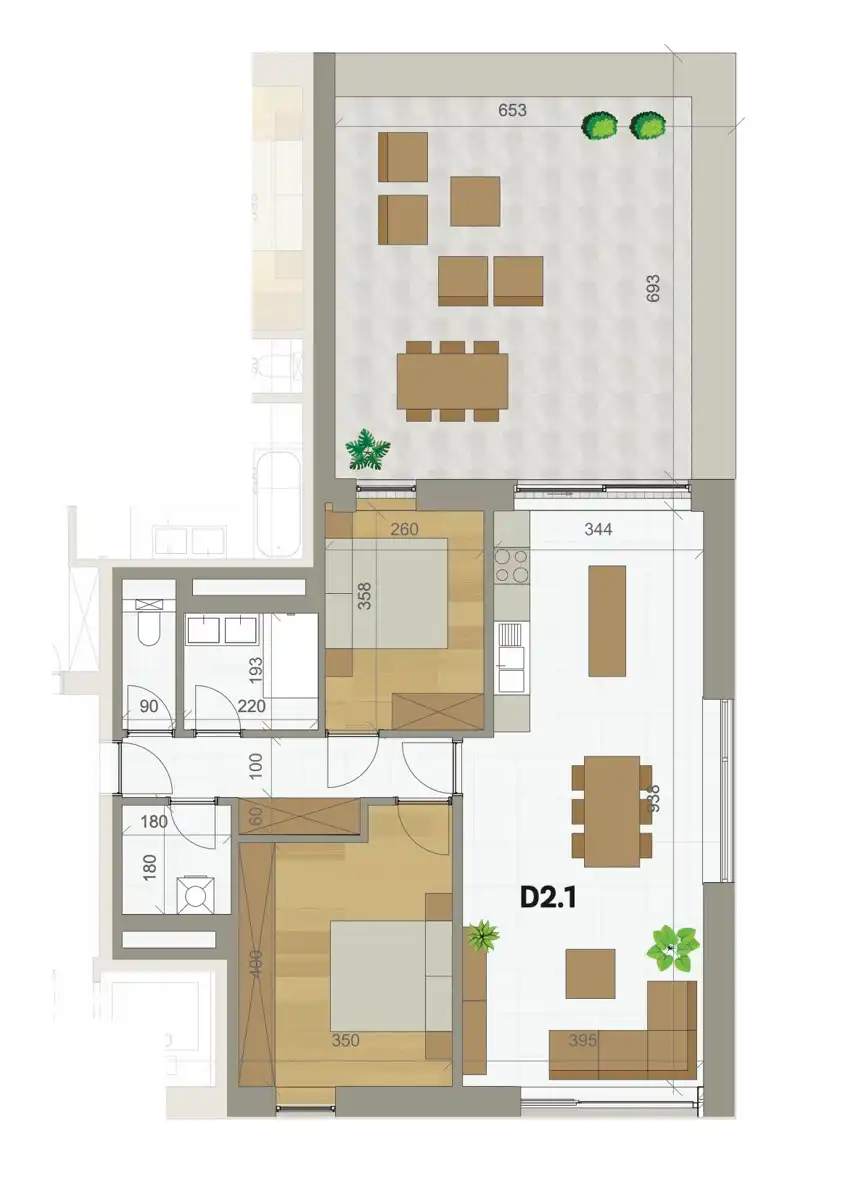 Uniek in Haacht: hoge plafonds, prachtig 45m2 terras foto 3