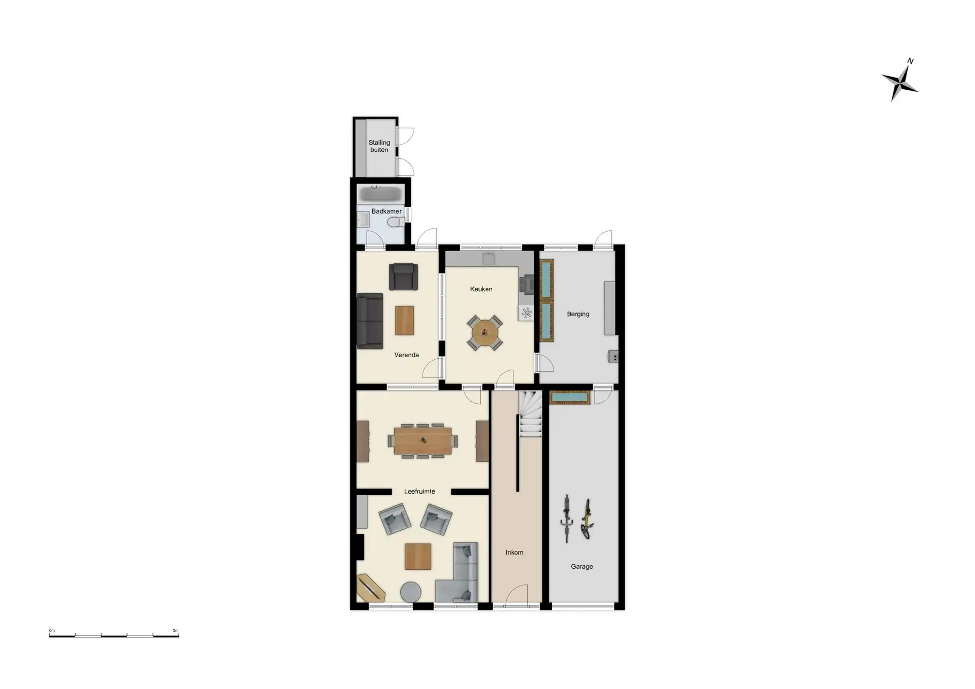 Te renoveren gezinswoning met ruime tuin in de dorpskern van De Klinge foto 36