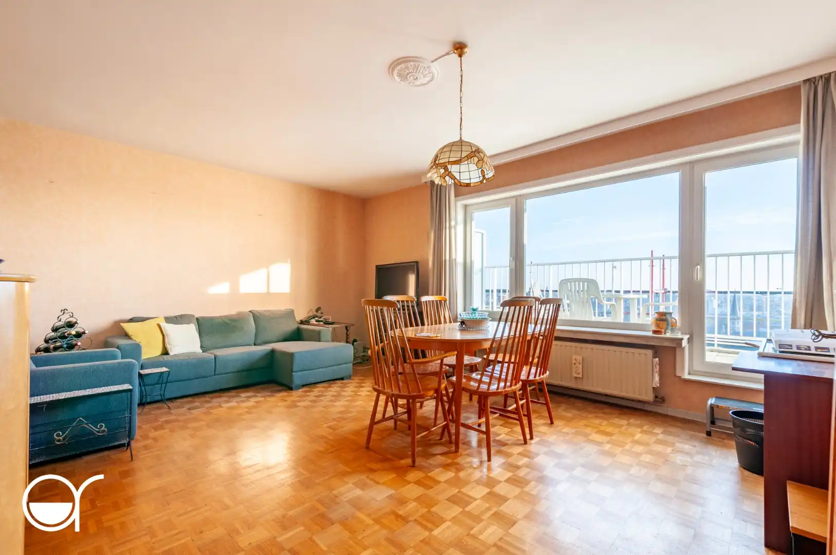 Dakappartement met 1 slaapkamer en terras foto 2