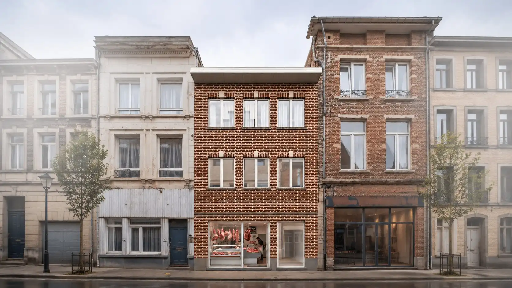Handelspand met sterke visibiliteit in Leuven centrum foto {{pictureIndex}}