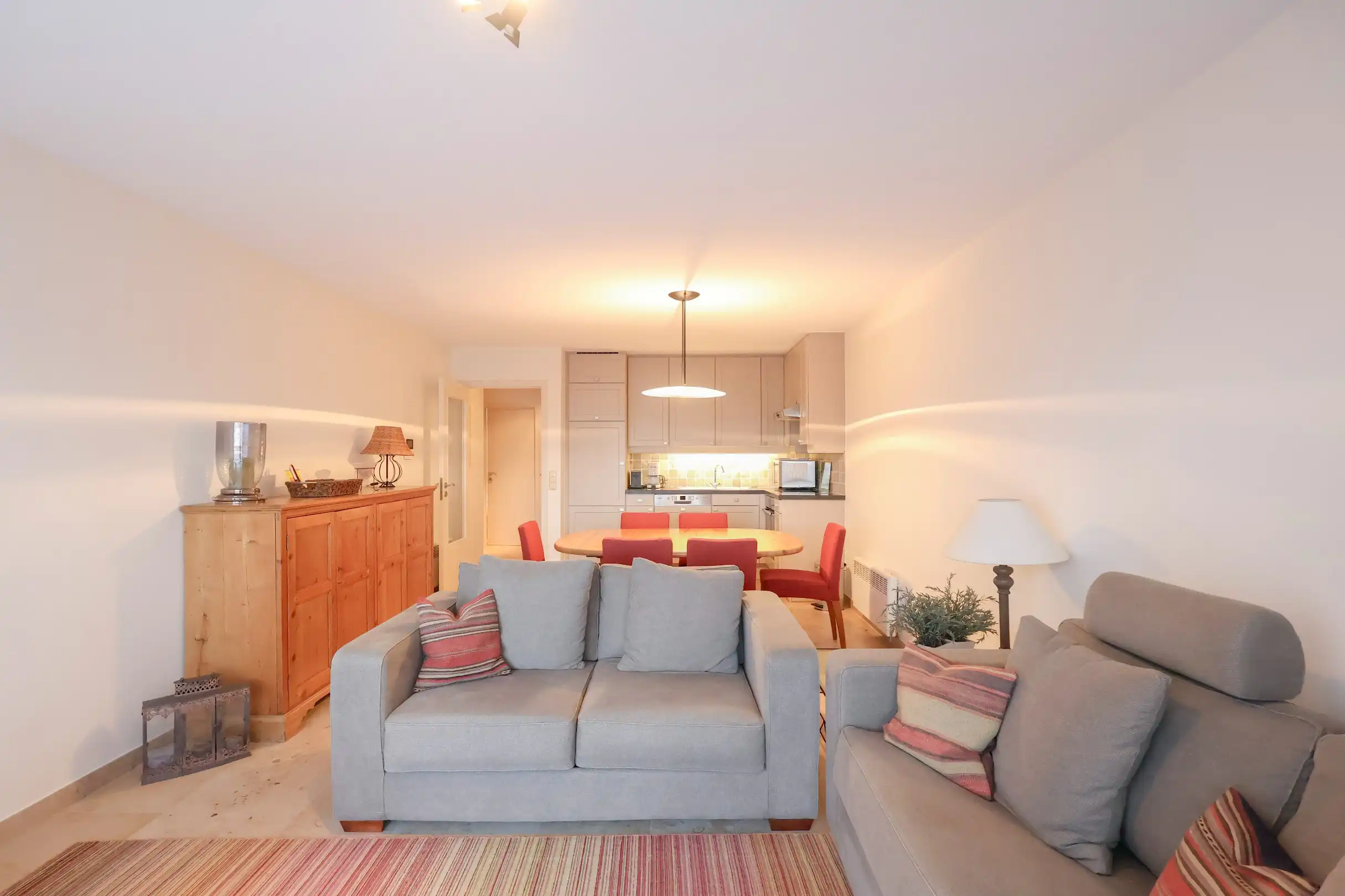 Gelijkvloersappartement met 2 slaapkamers en duinenzicht in Res. Plaza I foto 4