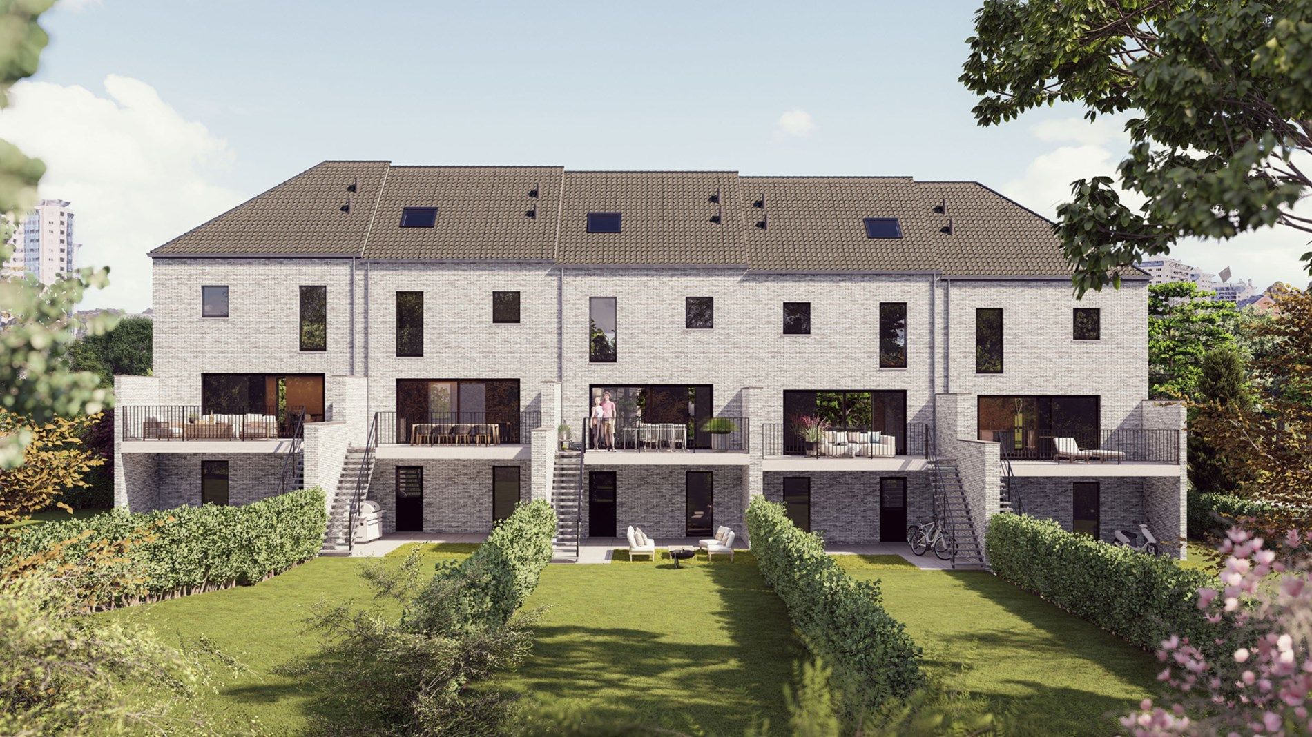 Zeer ruime nieuwbouwwoning aan de groene rand van Brussel foto 2