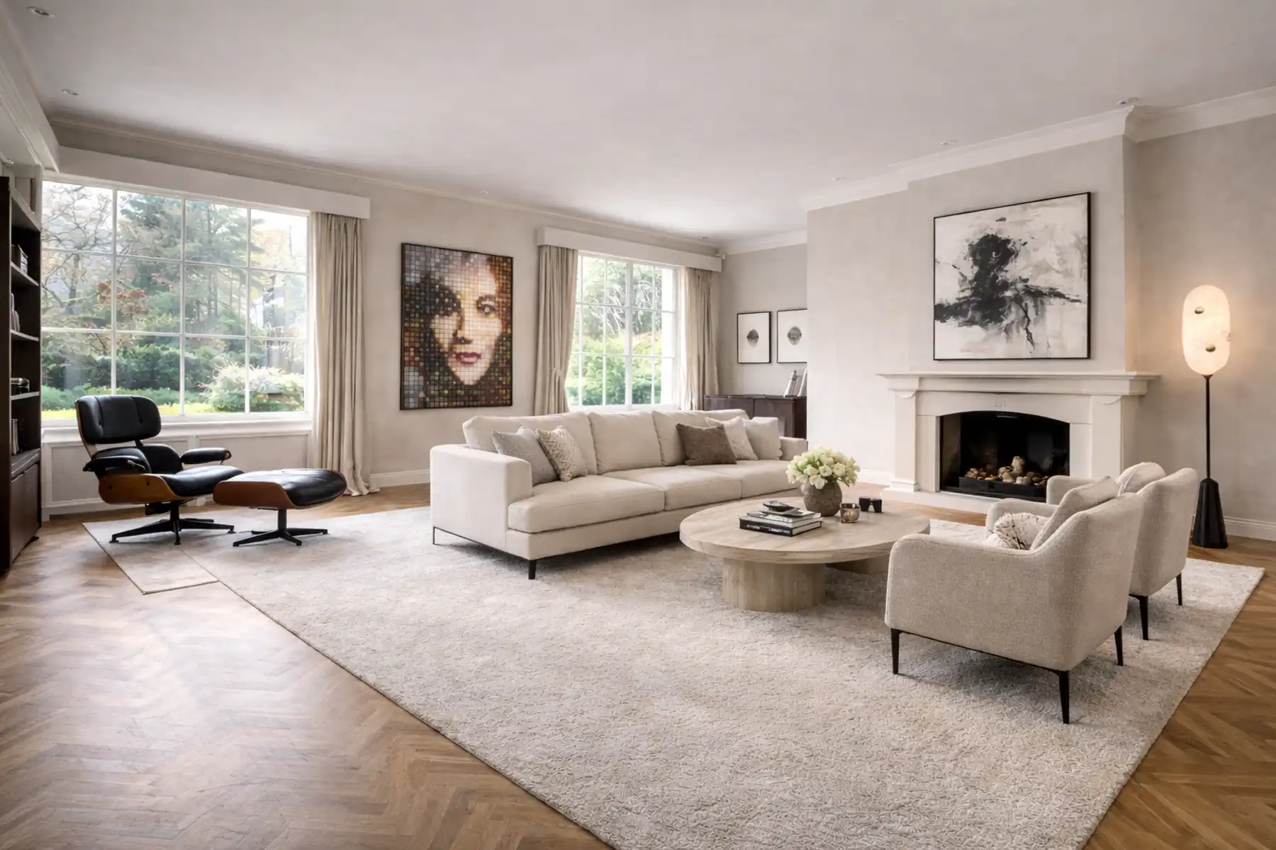 Unieke villa met 4 slpks, 3 bdks, riante garage & guesthouse foto 4