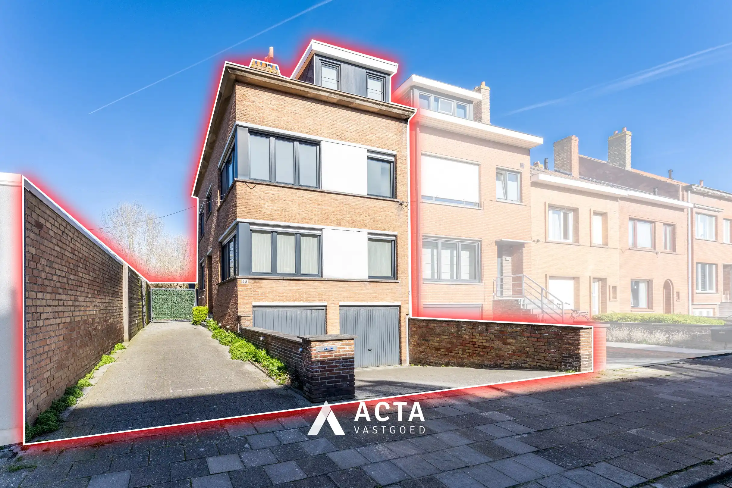 Hoofdfoto van de publicatie: HOB woning met dubbele garage in Mariakerke
