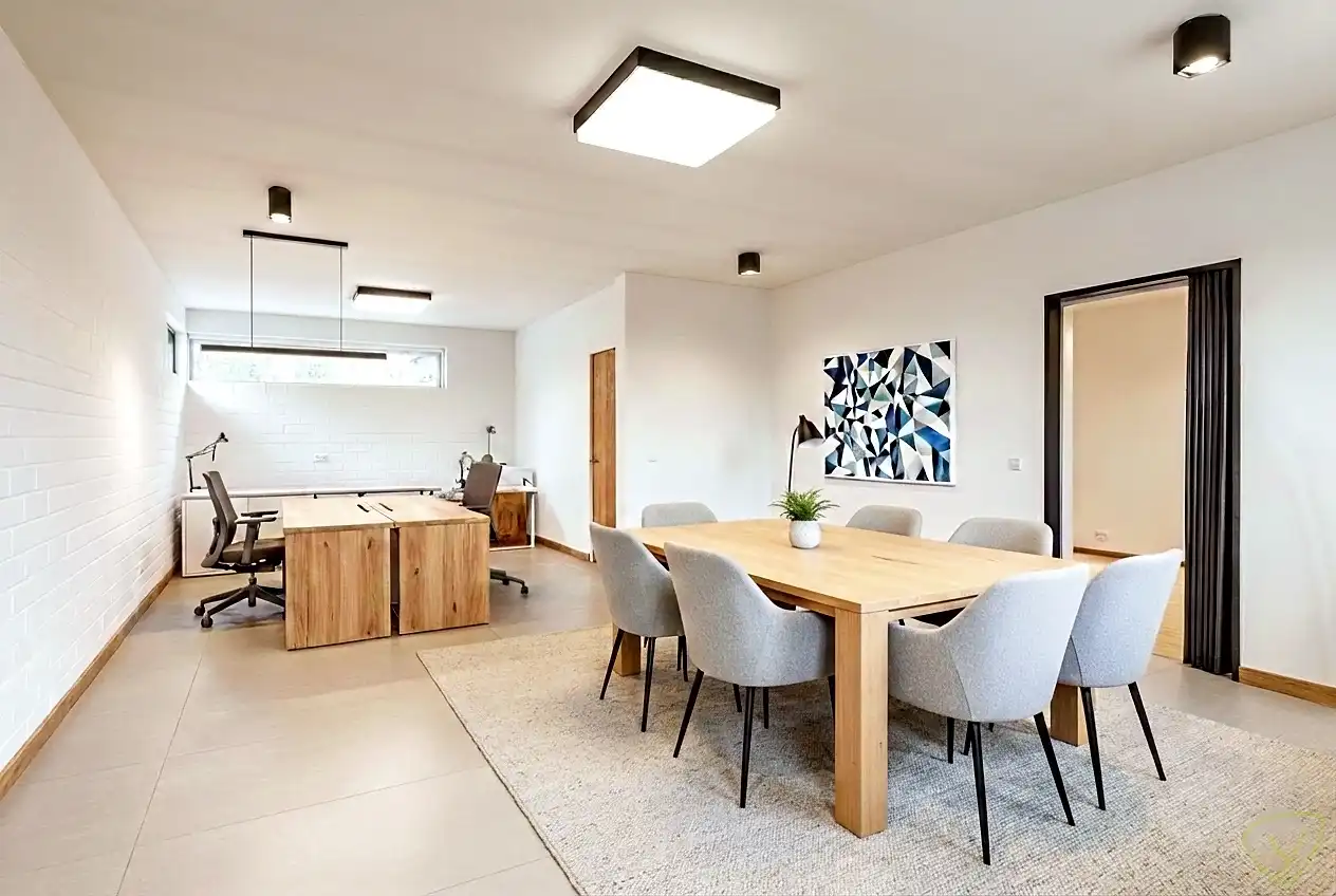 Modernistische villa met praktijkruimte en zuidwestgerichte tuin op riant perceel in Lembeke foto 21