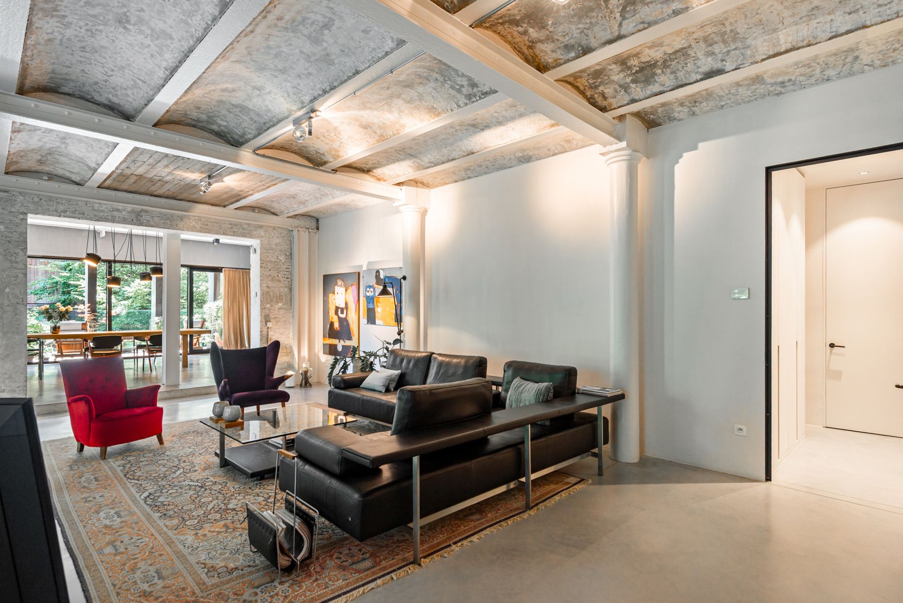  Exclusieve loft van 240 m² in Axel Vervoordt Kanaalproject. foto 9