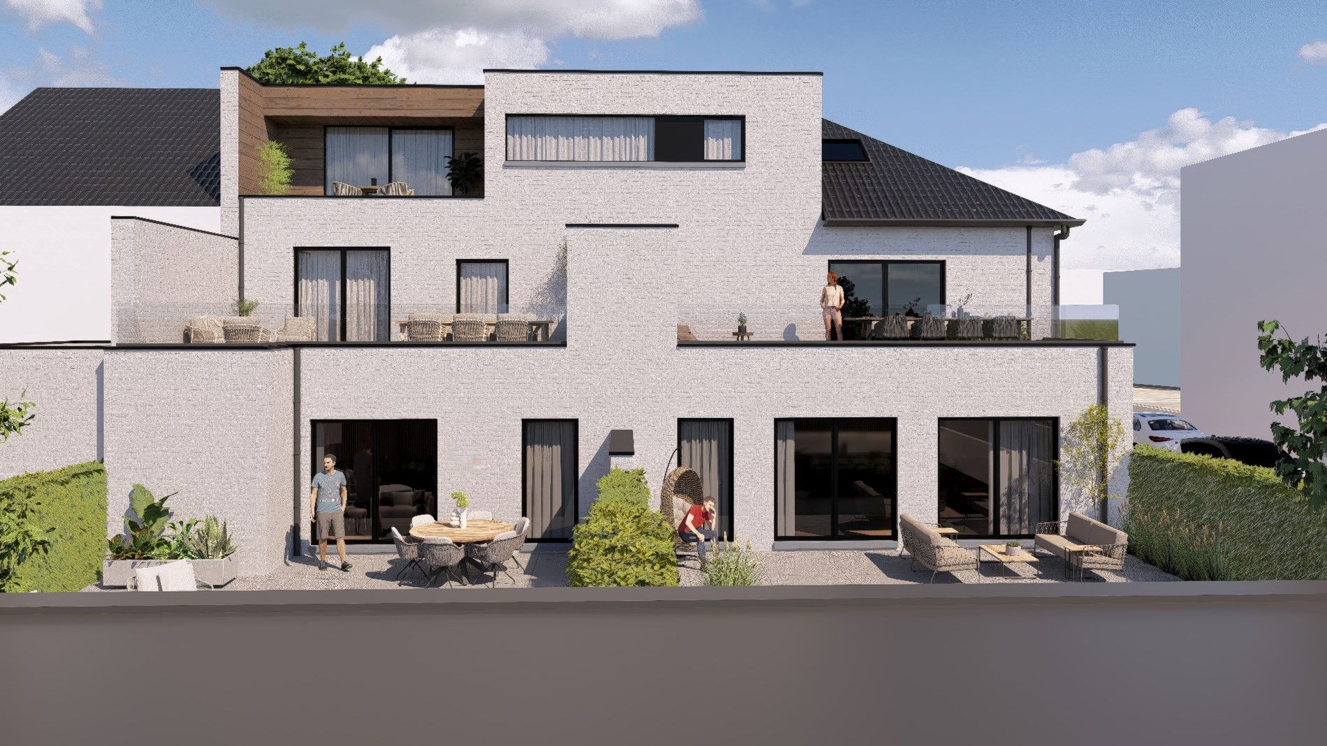 Nieuwbouwappartement op de 2de verdieping van 143,43m² met terras foto 5