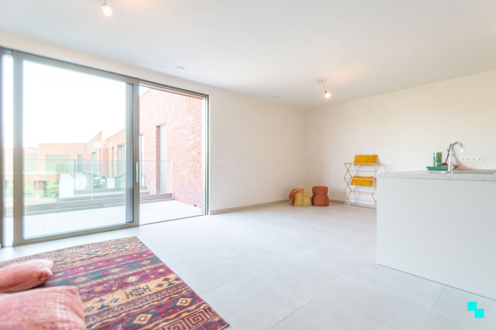 Nieuwbouwappartement in centrum Merelbeke foto 2