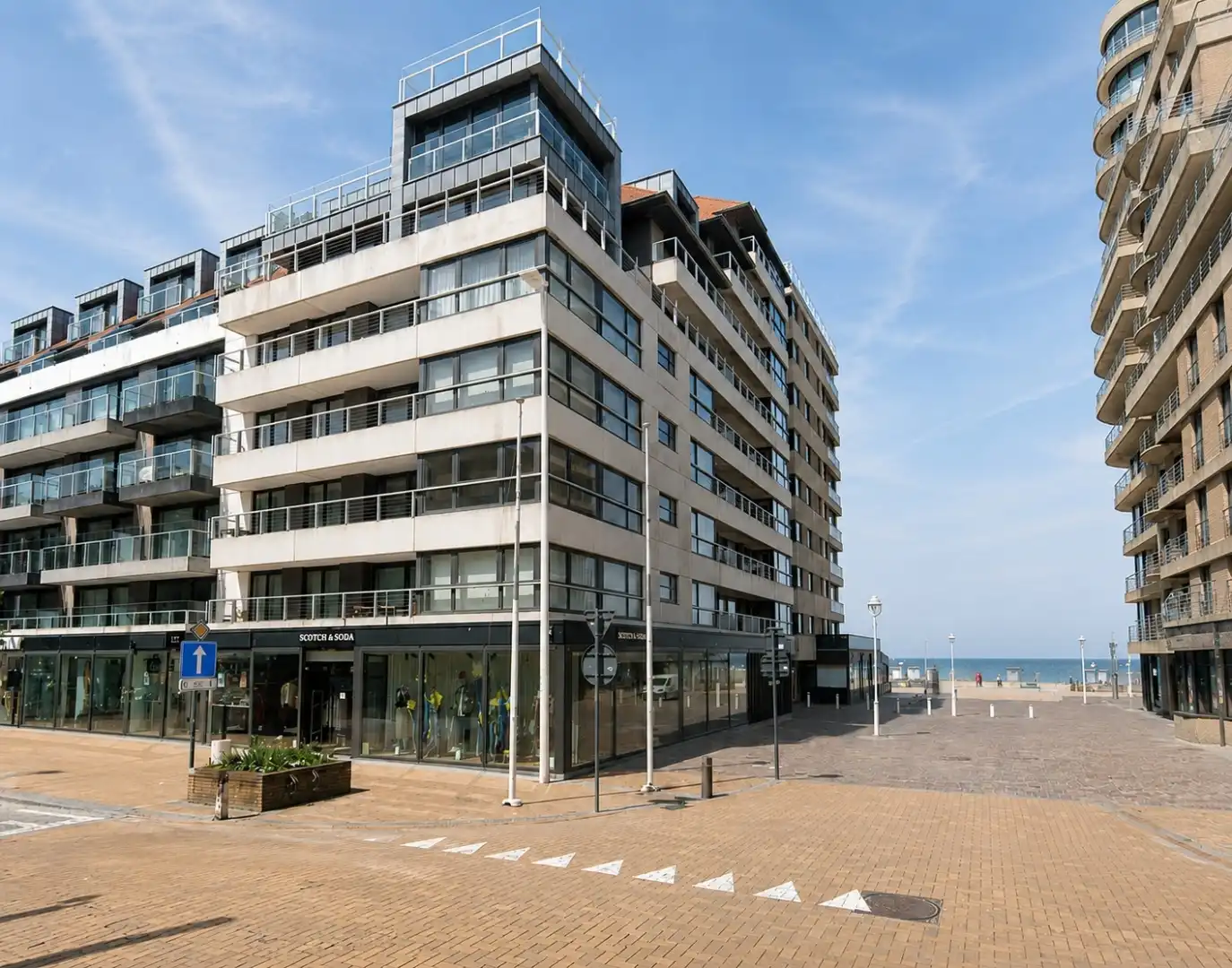Penthouse met zijdelings zeezicht en panoramisch uitzicht over Nieuwpoort foto 19