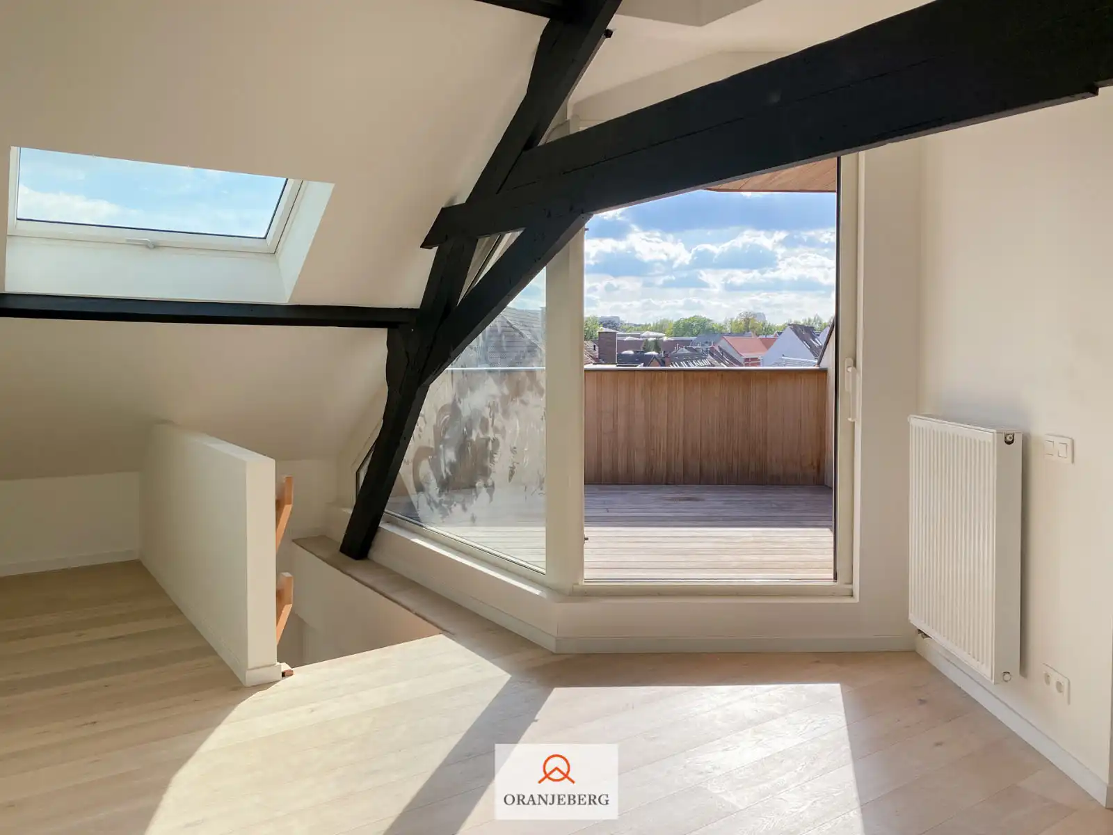 Prachtige duplex met zonnig terras aan Coupure foto 28