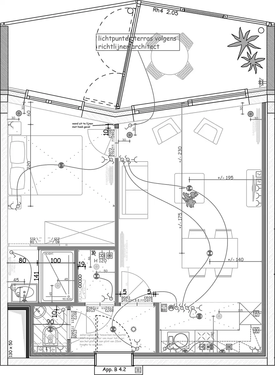 Mooi 1-slaapkamer appt met prachtig TERRAS foto 9