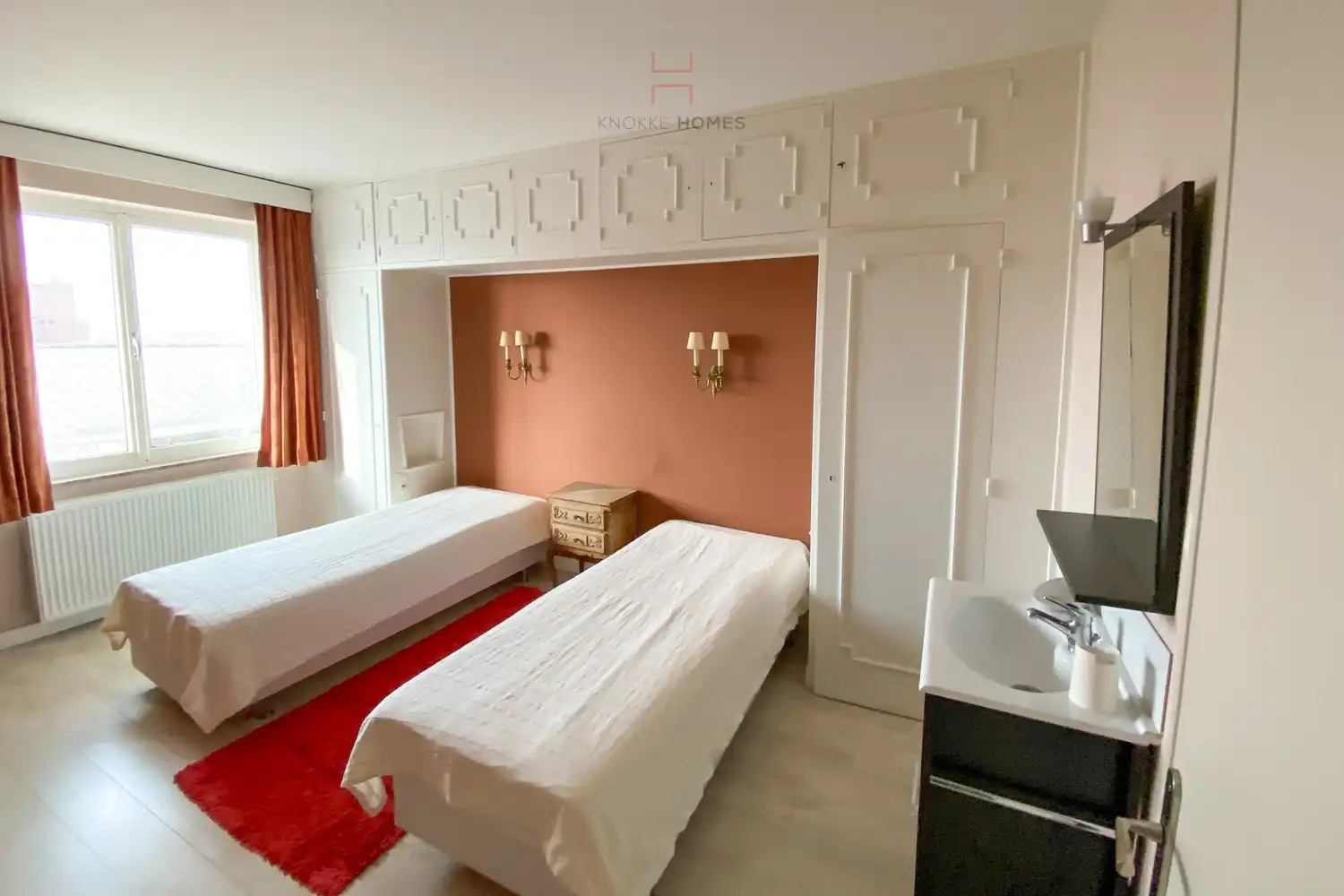 Ruim appartement op de 6de verdieping met prachtig zeezicht ! foto 8