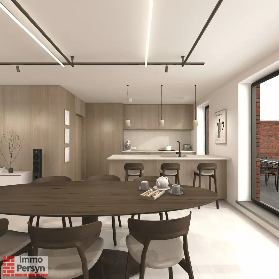 Ruime halfopen nieuwbouwwoning met stijlvolle architectuur en tuin aan de Perzikenlaan foto 3