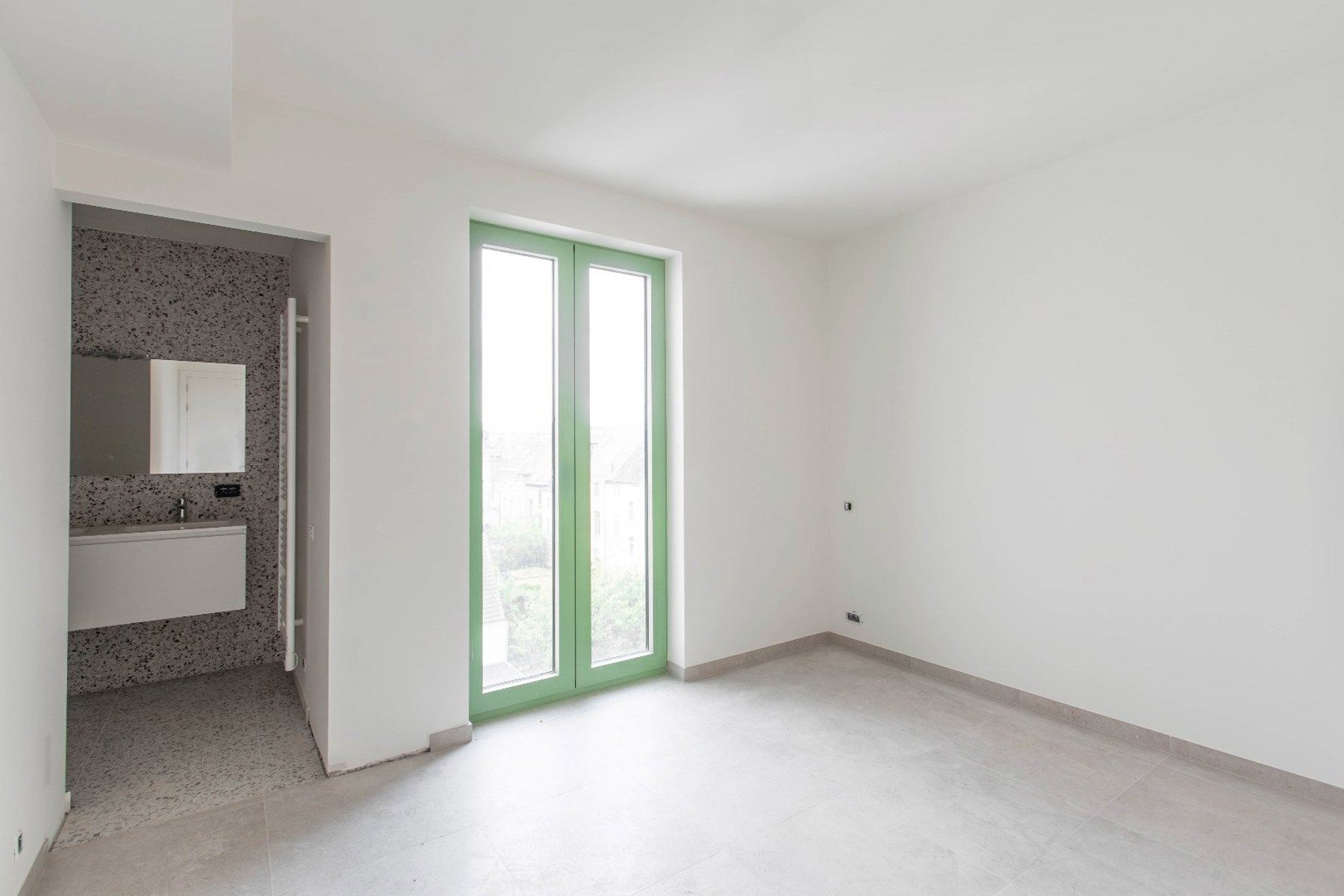 Nieuwbouw appartement met 1 slaapkamer nabij centrum Gent foto 6