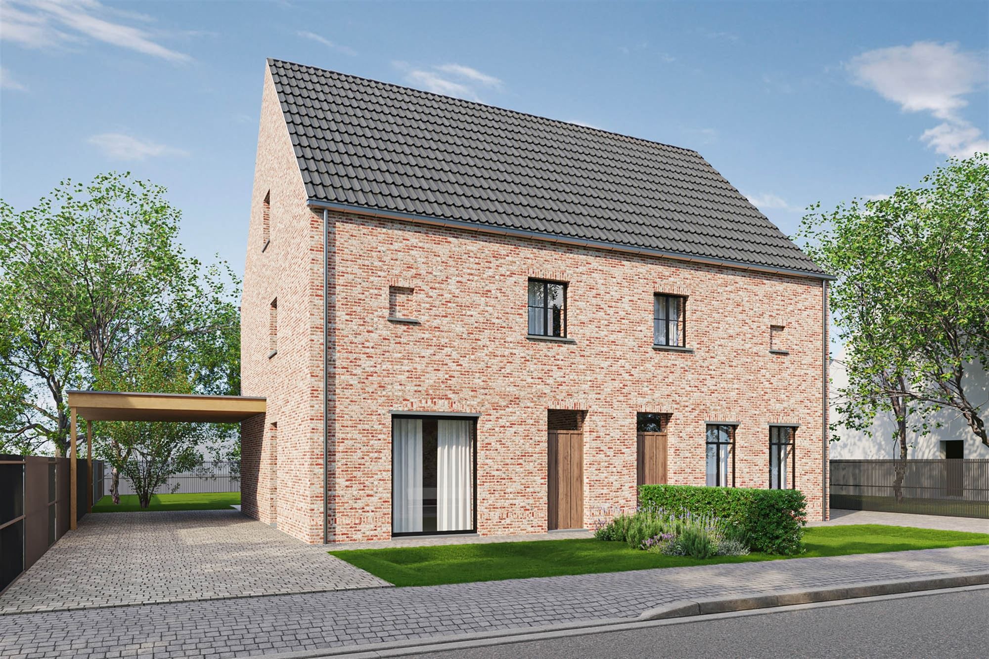 PRACHTIGE NIEUWBOUWWONING OP IDEALE LIGGING! foto 2