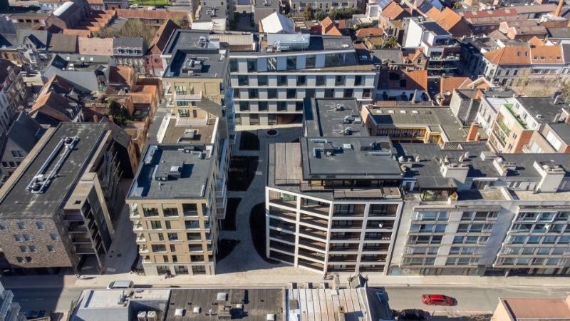 Te koop Roeselare : nieuwbouwappartement in het hart van Roeselare, 2 slpks, terras foto 15