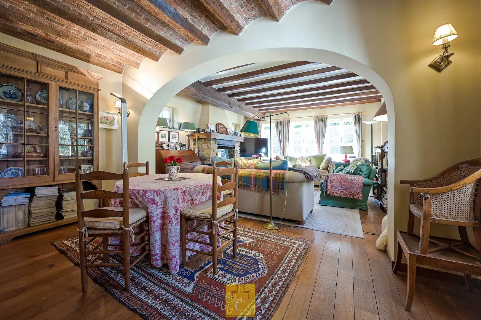 ‘La Cassine’, karaktervilla in Knokse stijl op 2025 m2 in Tillegembos foto 12