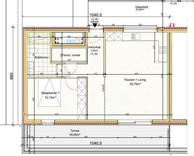 1 SLPK NIEUWBOUW APP. TWEEDE VERDIEP! foto 26