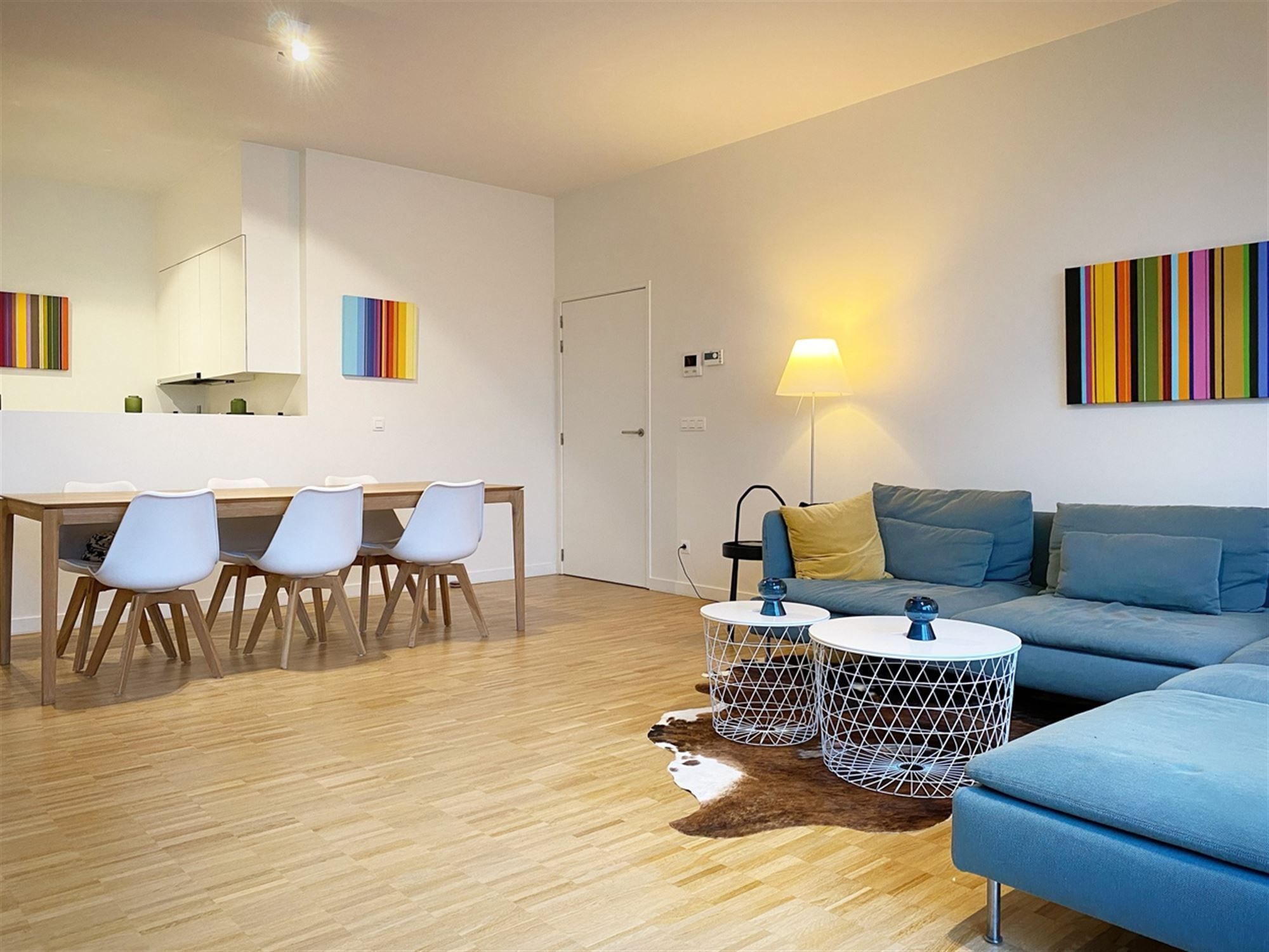 Aangenaam kwalitatief APPARTEMENT (gelijkvloers) met 2 slpks, tuintje/terras, ruime garage (tot 2 wagens) en kelderberging foto 5