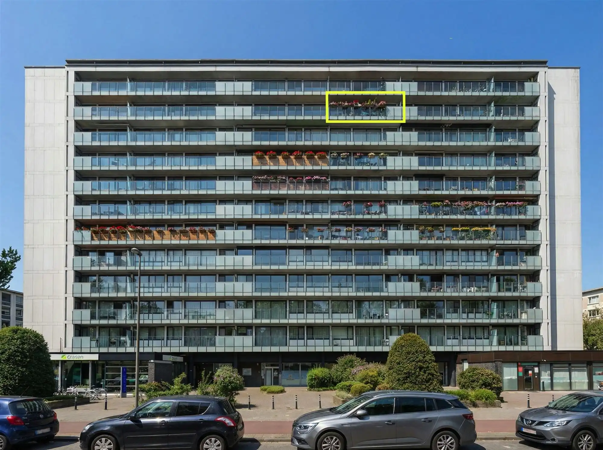 Appartement met 1 slpk op elfde verdieping. foto 2