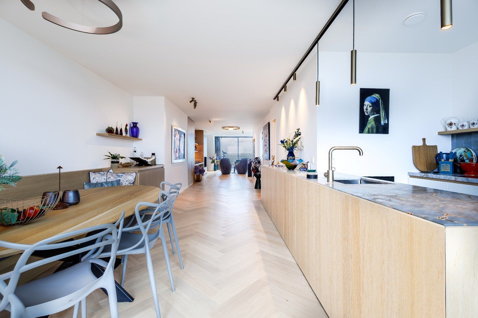 Prachtig recent en bemeubeld duplex dakappartement op de Zeedijk foto 17