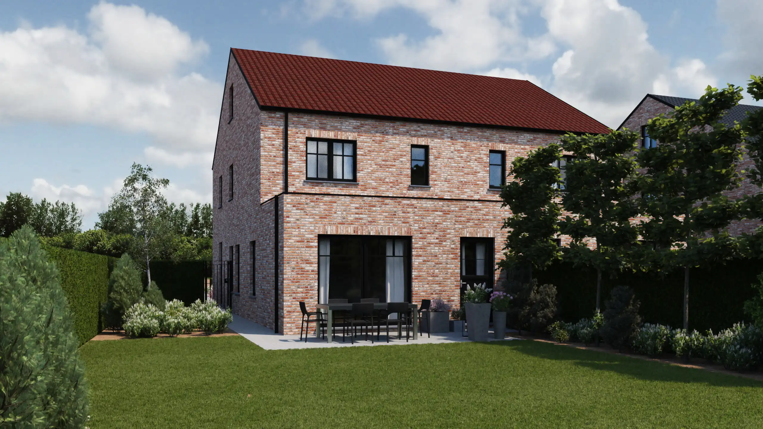 Landelijke nieuwbouwwoningen met 4slpks te Boekt! foto 10