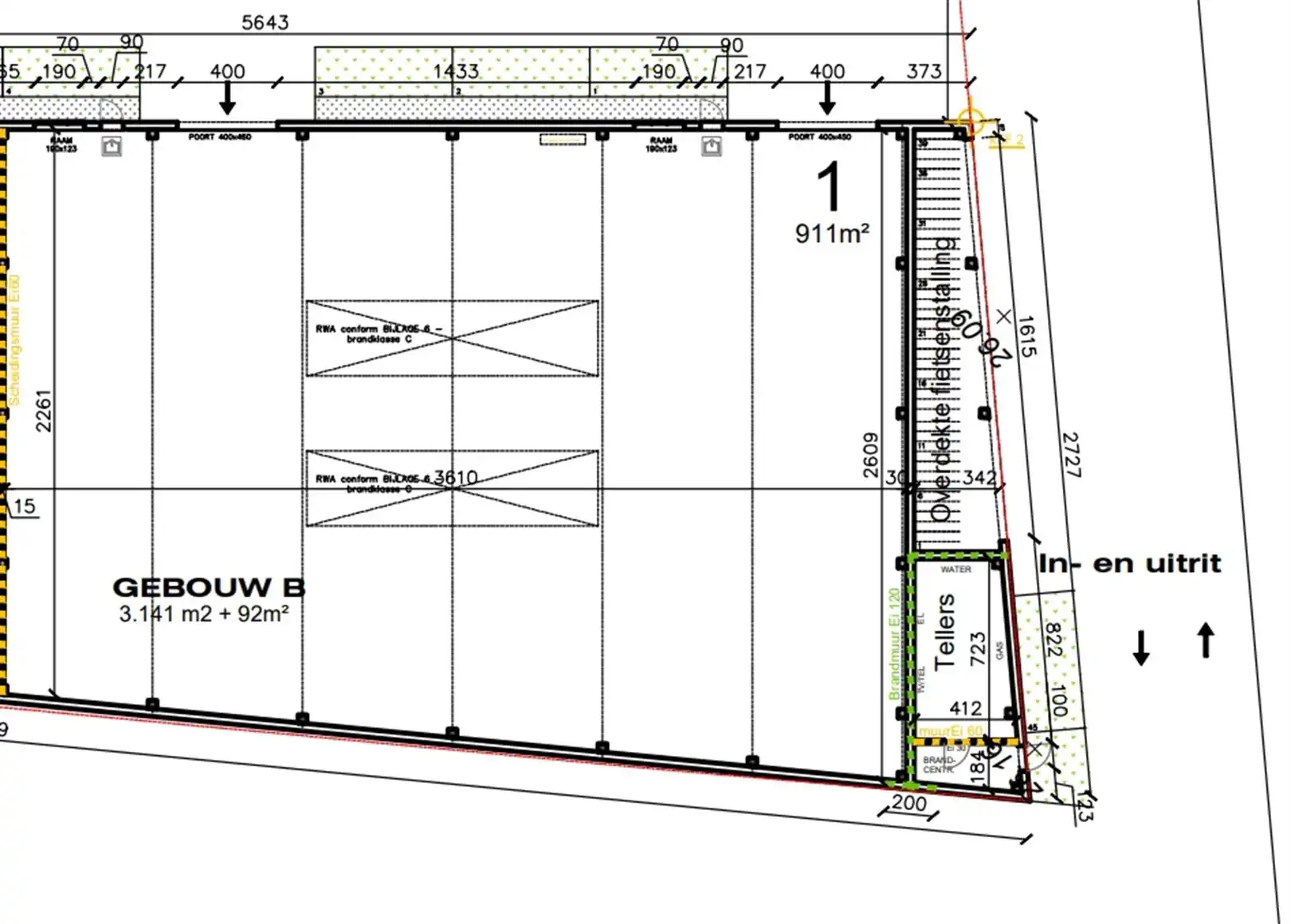 906 m² recent magazijn te huur in Vichte foto 7