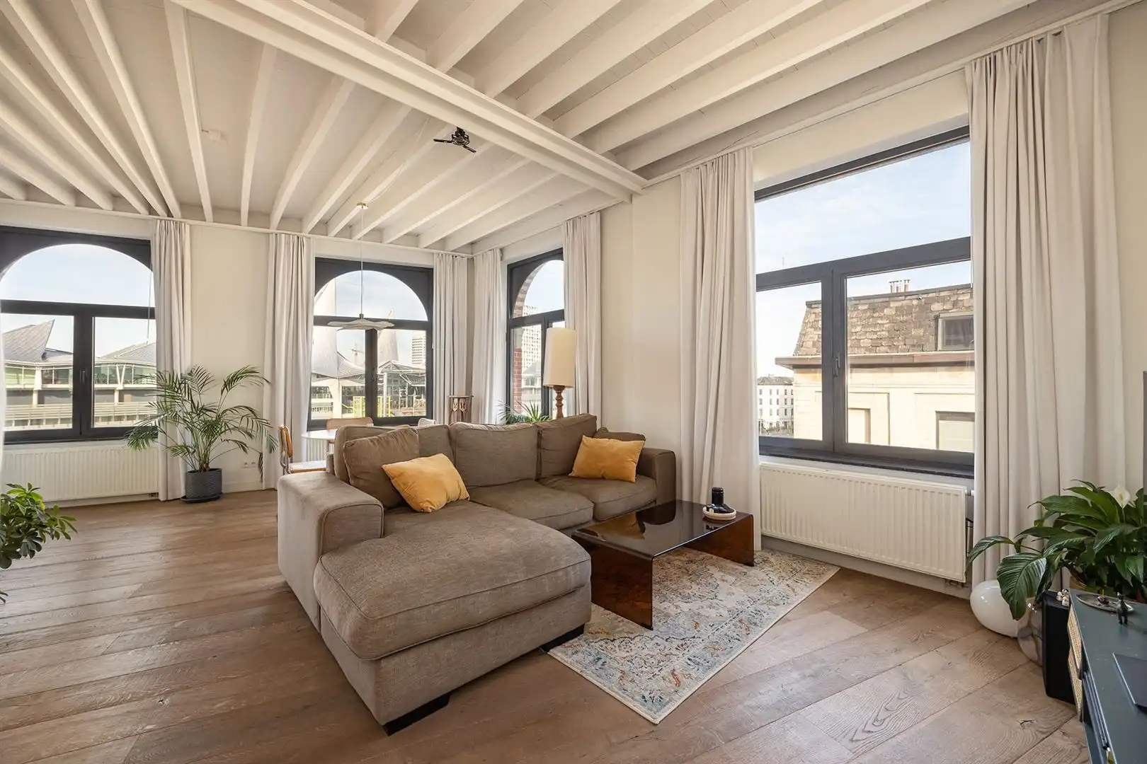 Architecturaal wonen met zicht over Antwerpen-Zuid foto 4
