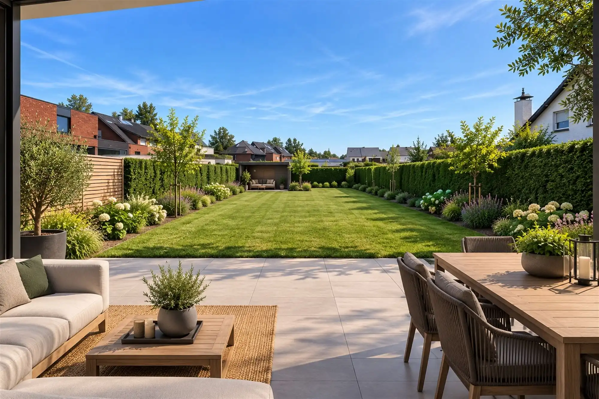 Bouwgrond van 513 m² voor halfopen woning met ruime tuin foto 5