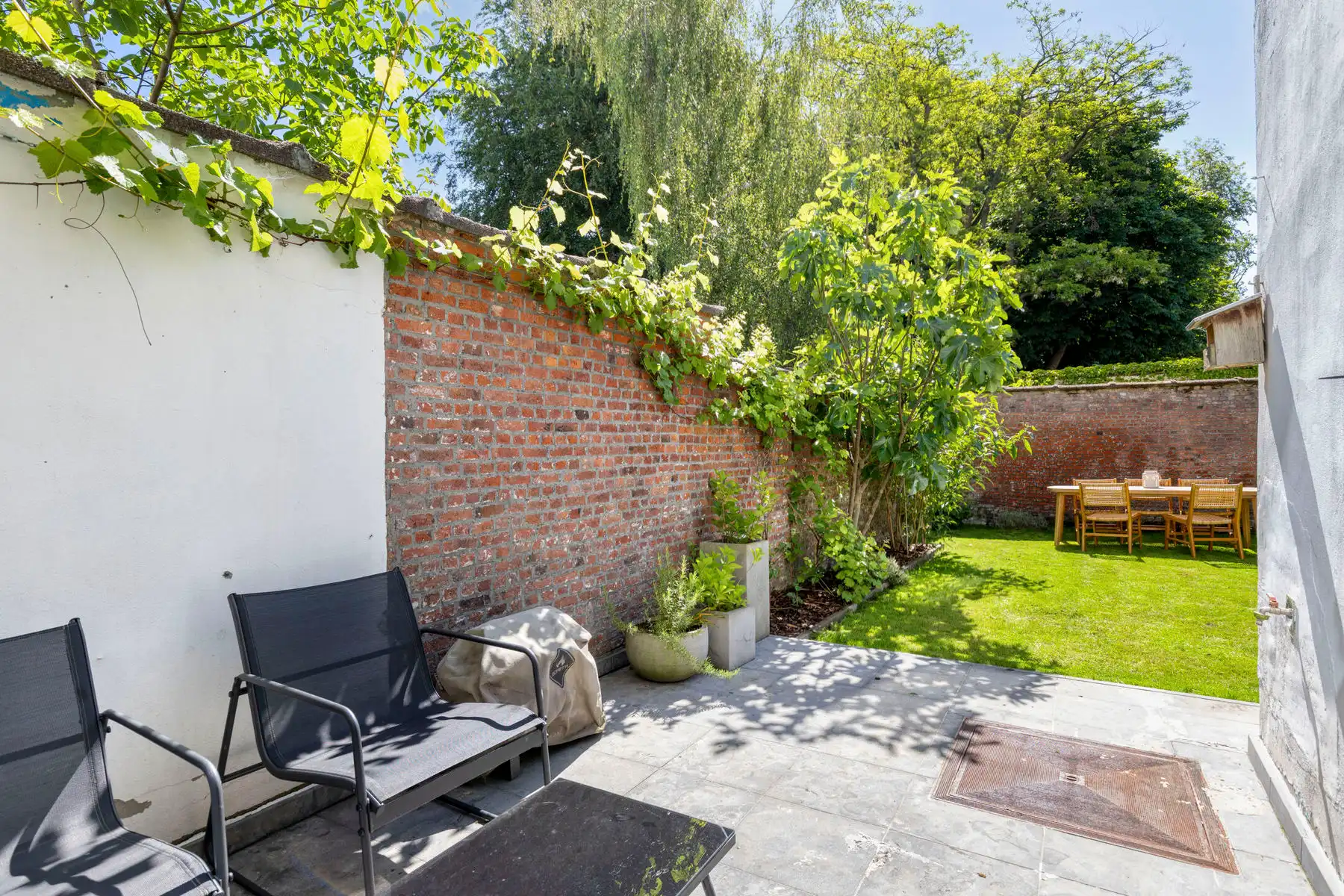Gerenoveerd appartement met tuin en zicht op Hof van Leysen. foto 18