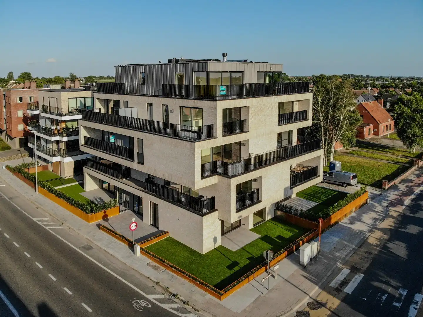 Magnifiek appartement met 2 slaapkamer en ruime terrassen. foto 12