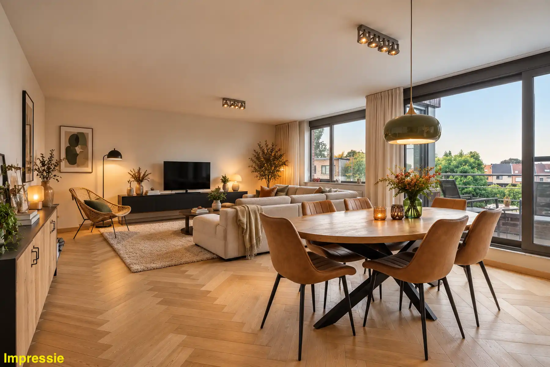 Ruim duplexappartement met 3 slaapkamers in Wommelgem. foto 5