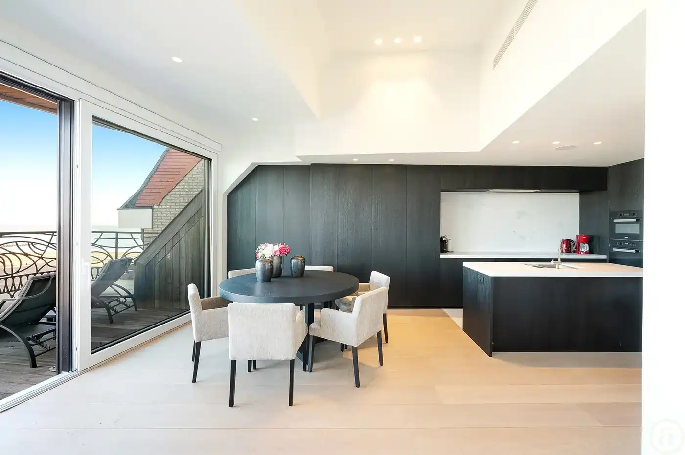Penthouse (met 12m gevel) met zeezicht op het Albertplein. foto 17