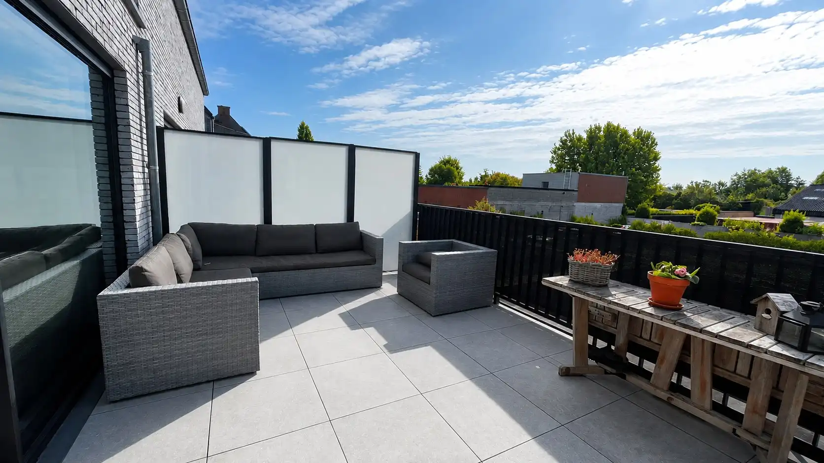 Prachtig appartement met groot terras, 2 kamers MET staanplaats foto 14