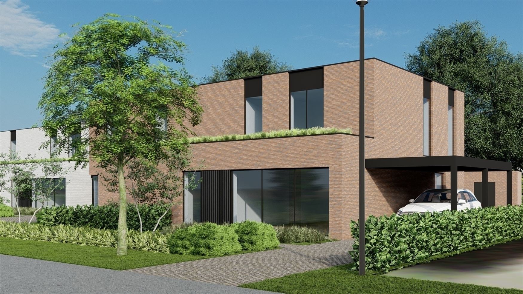 Moderne nieuwbouwwoning met schitterend zicht foto 7