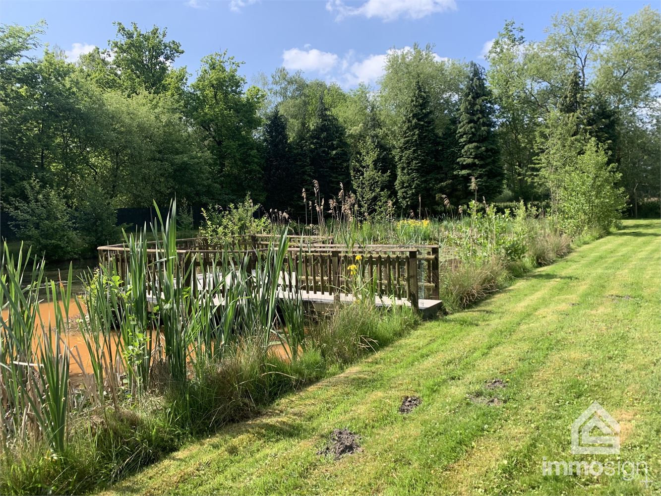 Idyllische parel voorzien van vijver gelegen te Oudsbergen foto 8