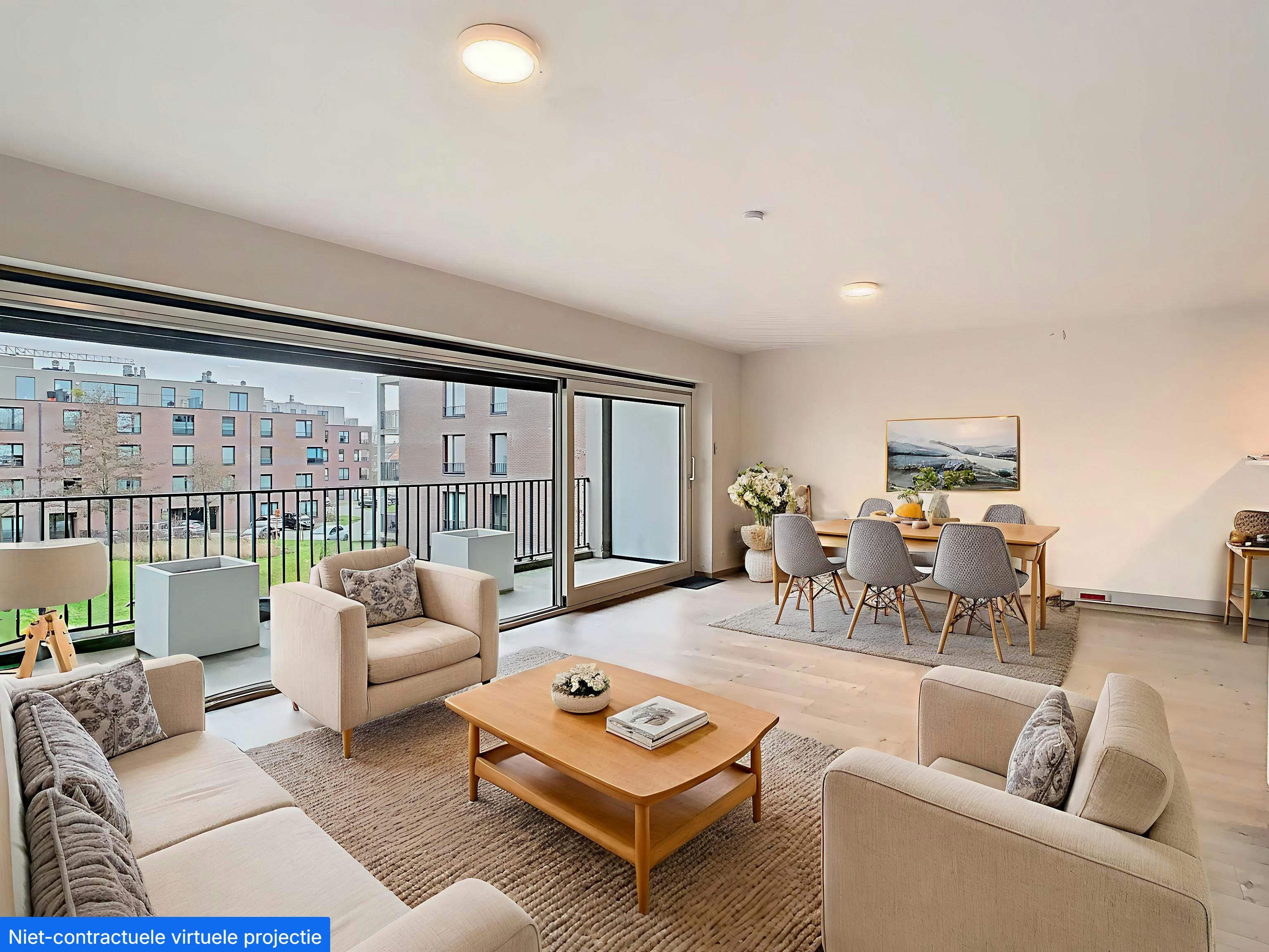 Appartement te koop in Brugge met 2 slaapkamers en terras foto {{pictureIndex}}