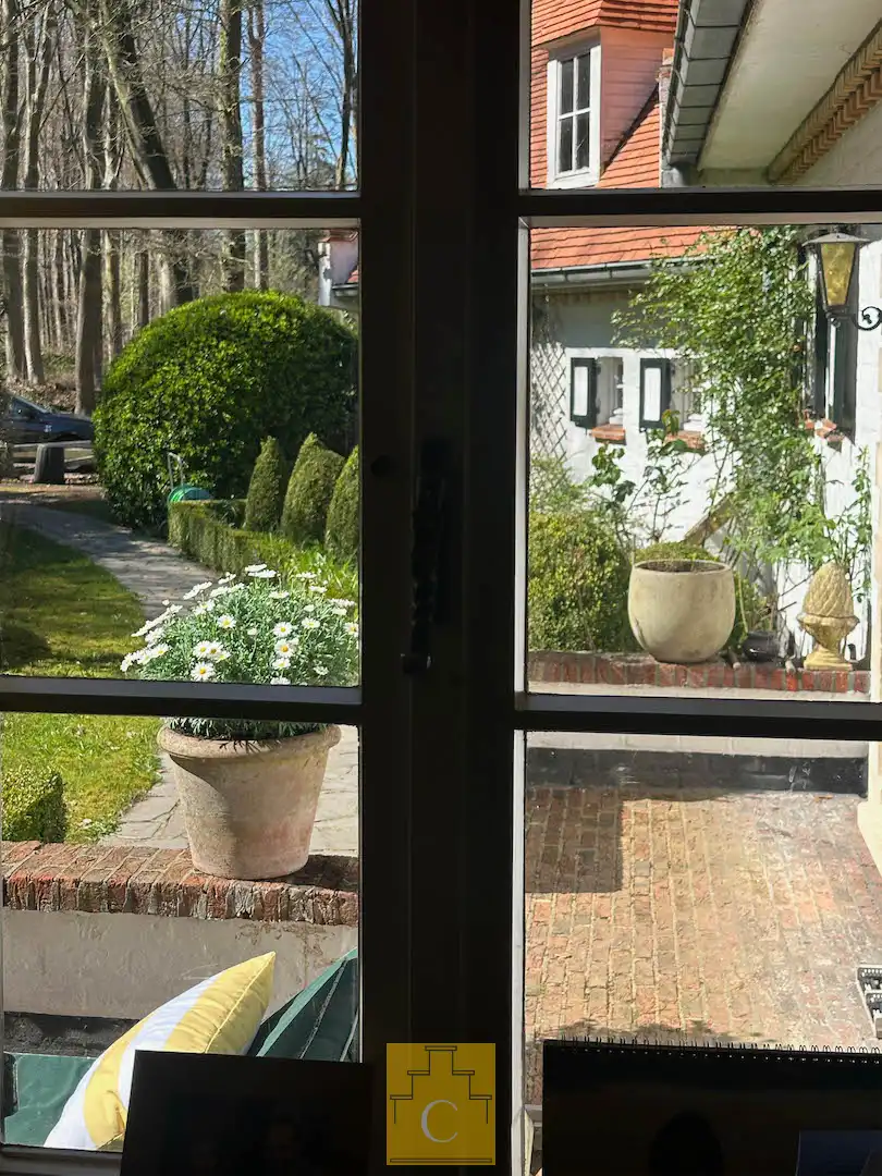 ‘La Cassine’, karaktervilla in Knokse stijl op 2025 m2 in Tillegembos foto 8