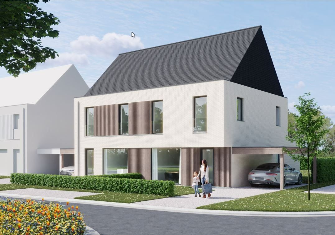 MODERNE KOPPELWONINGEN TE KOOP IN EEN RUSTIGE, GROENE LIGGING TE INGELMUNSTER foto 2