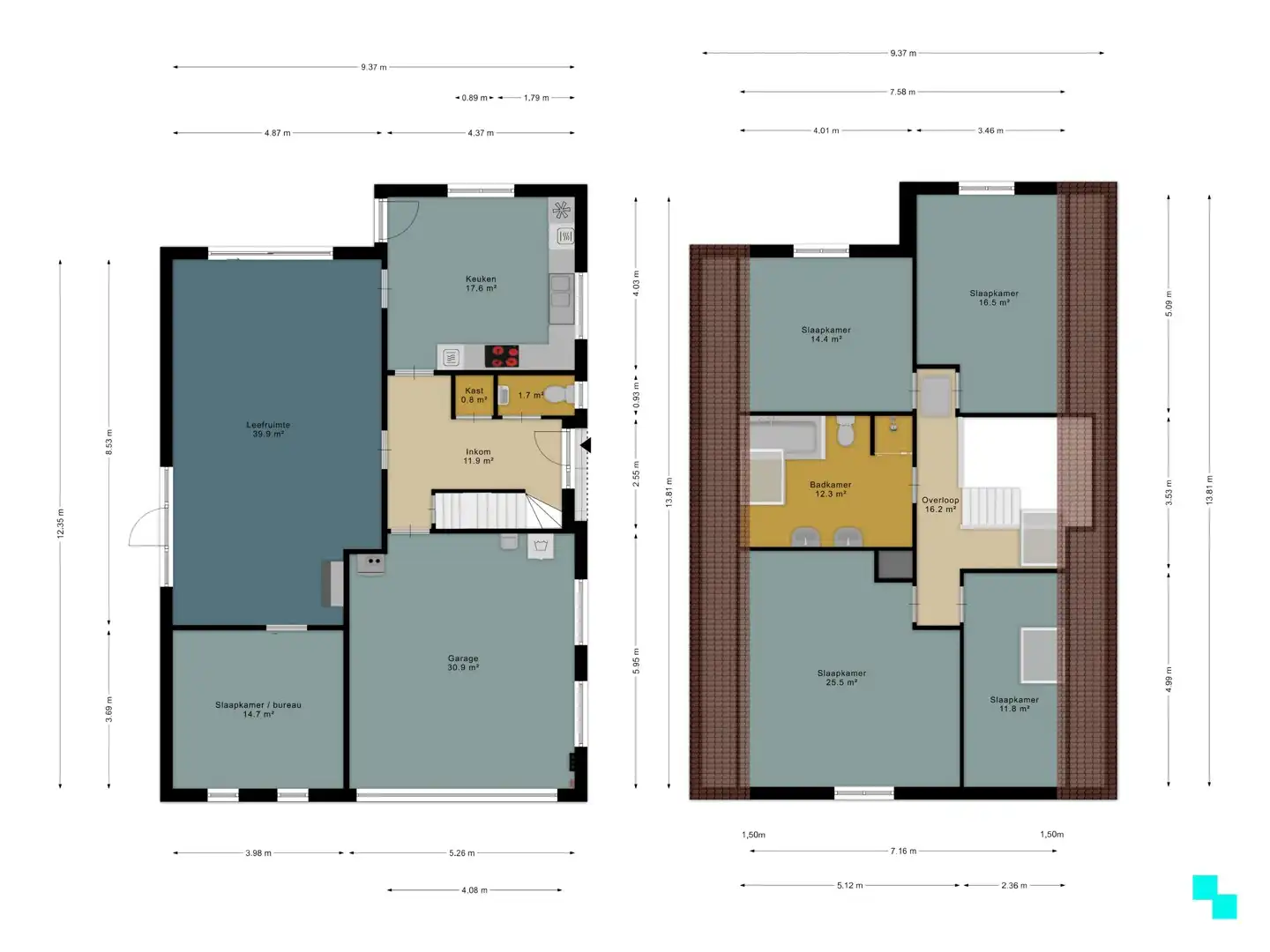 Uitzonderlijk ruime villa in rustige woonwijk foto 26