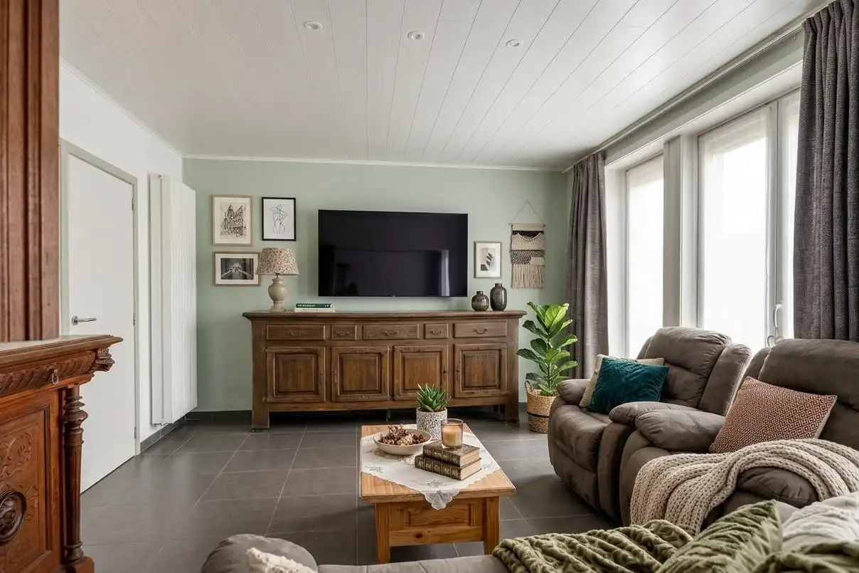 DUPLEX APPARTEMENT (104 m²) MET 2 SLPKS IN HARTJE TIELT foto 2