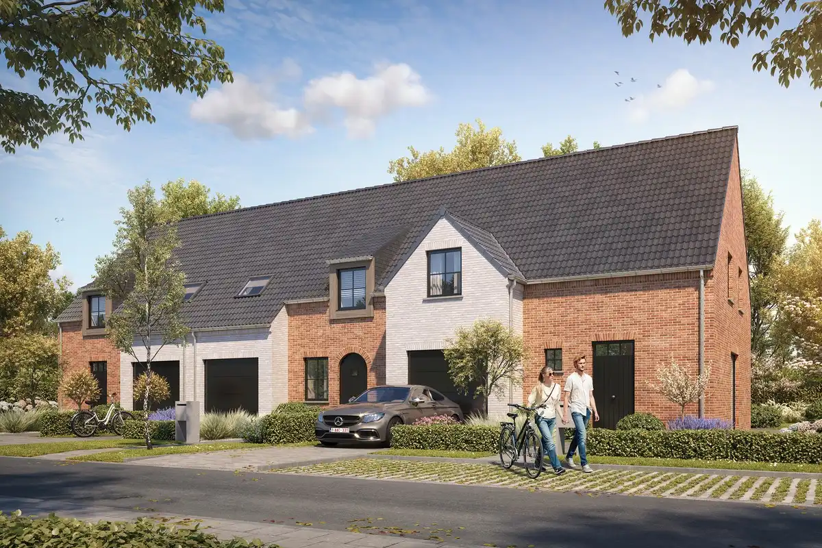 Lichtrijke landelijke nieuwbouwwoningen te Roeselare foto 2