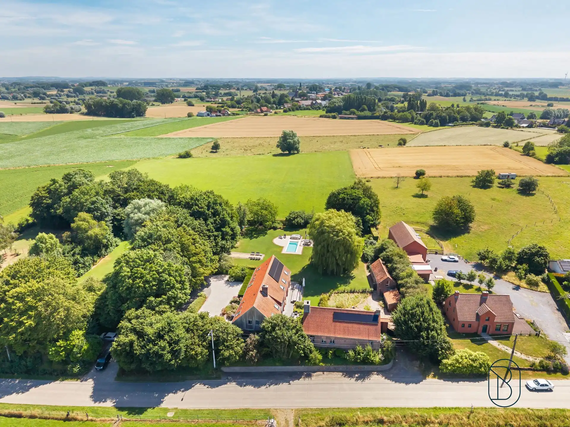 Vakantiewoning (16 pers) met feestzaal en wellness foto 2