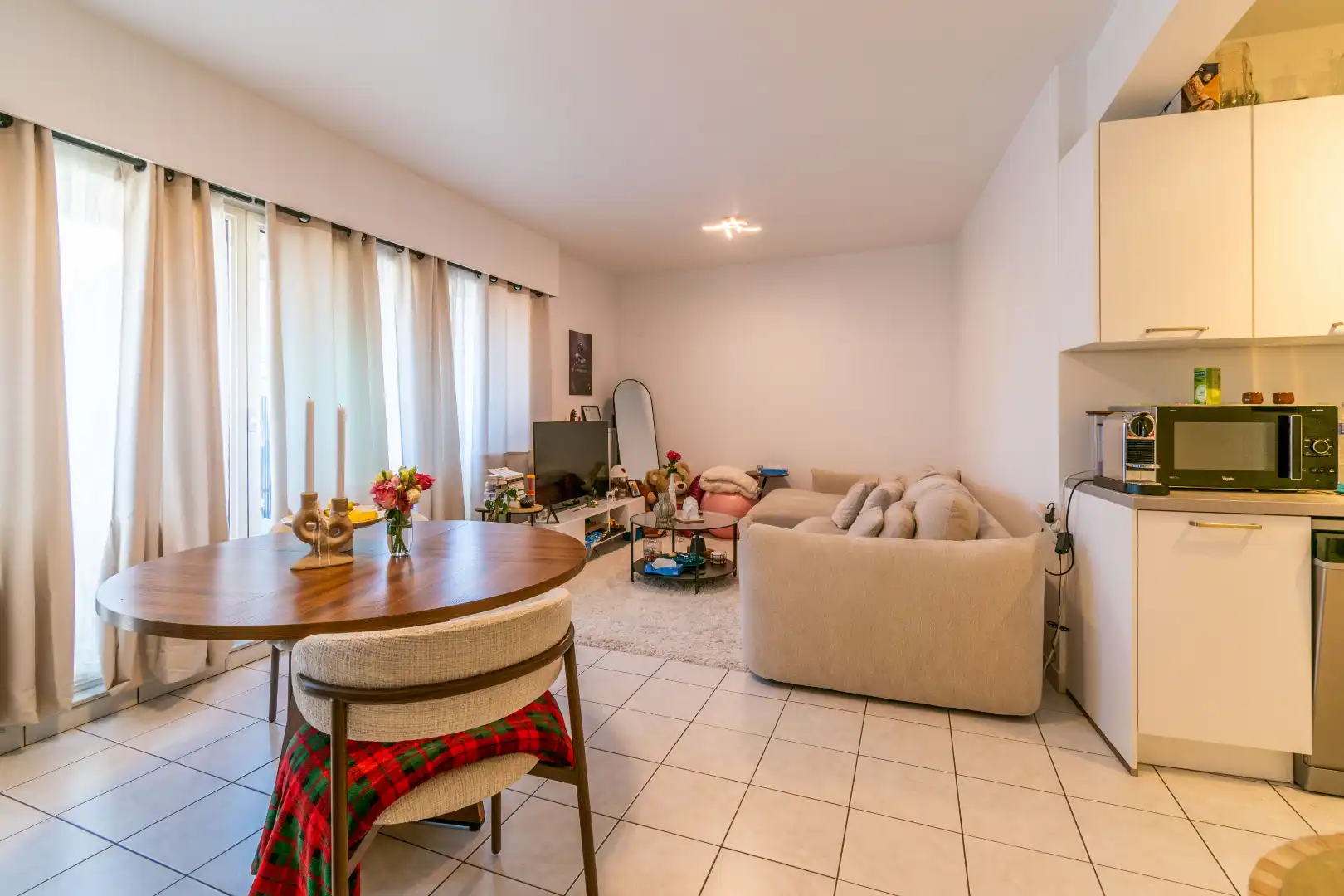 Een geriefelijk energiezuinig (label B) appartement met 1 slaapkamer foto 2