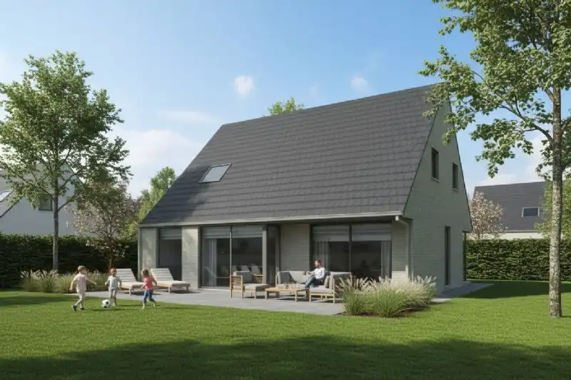 Nieuw te bouwen alleenstaande woning te Zwevezele. foto 2