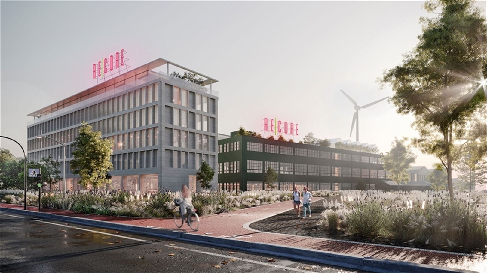 RE|CORE kantoorgebouw met zichtlocatie Hasselt foto 2