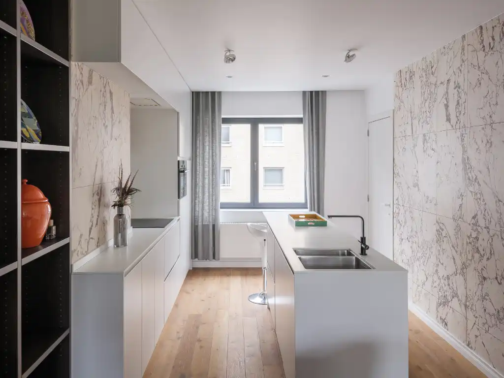 Oostende – ‘Les Hirondelles’: statige eclectische burgerwoning met handelsruimte en drie appartementen. foto 21
